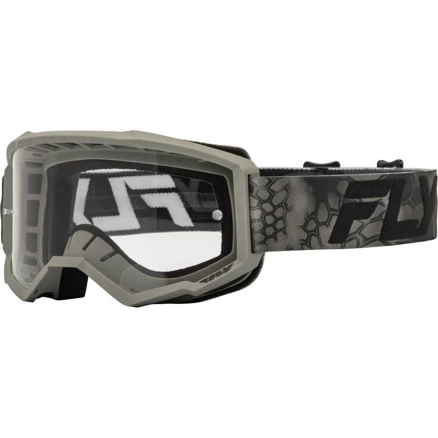 Fly Racing 2026 Focus Goggles - Kryptek SE - Moss Grey/Black 37-51159
