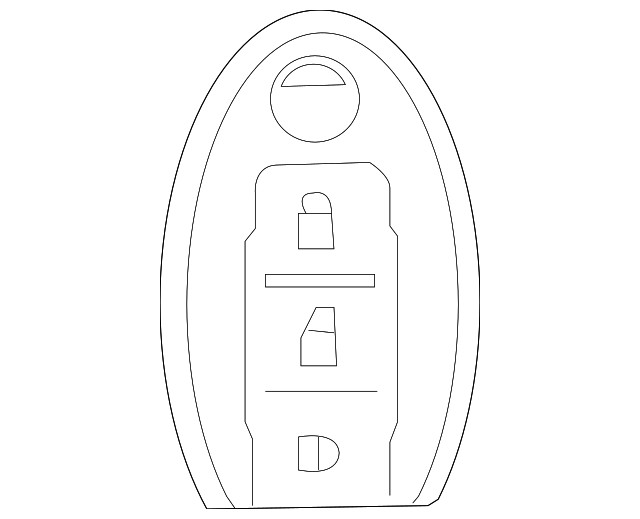 Genuine Nissan Switch Assembly Smart Keyless 285E3-CB80D