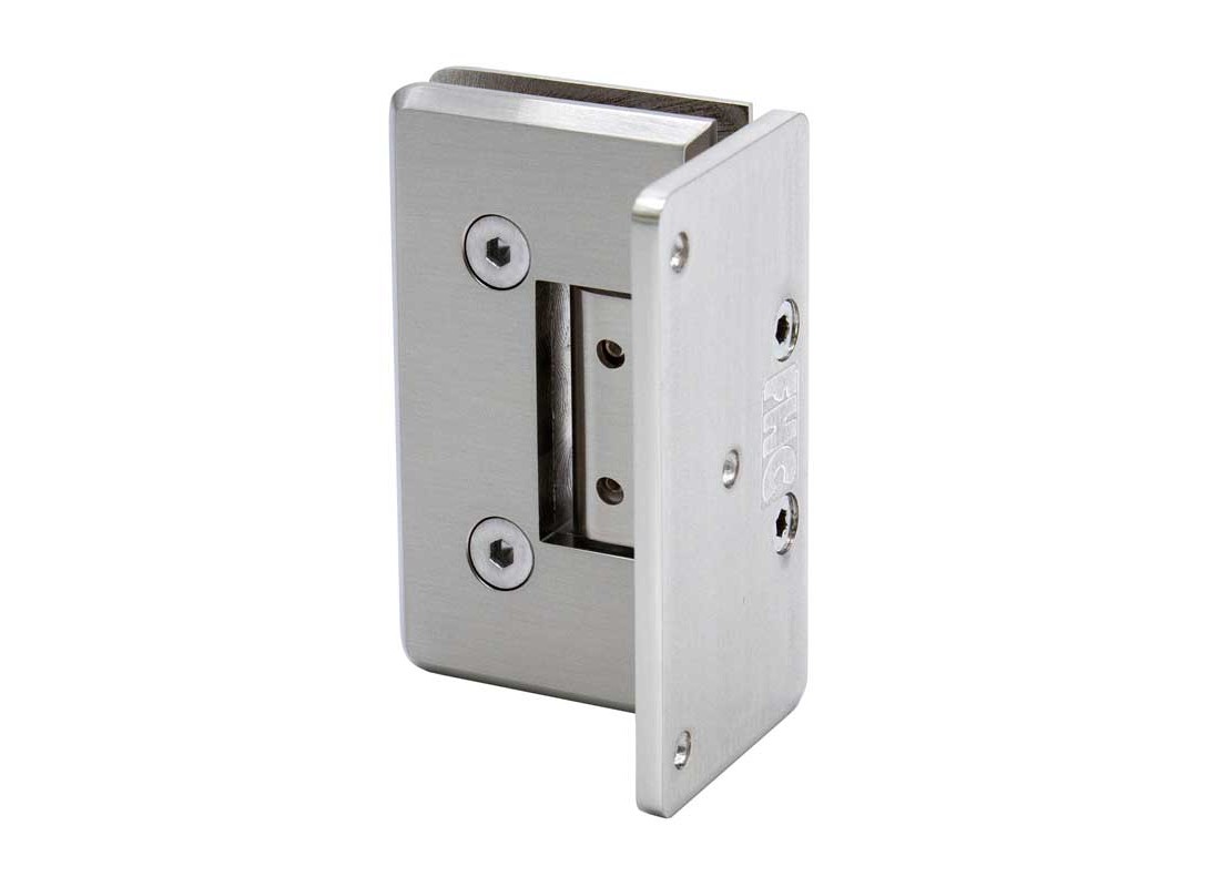 FHC Preston Adjustable Hinge Brass Material Wall Mount Brushed Nickel Finish