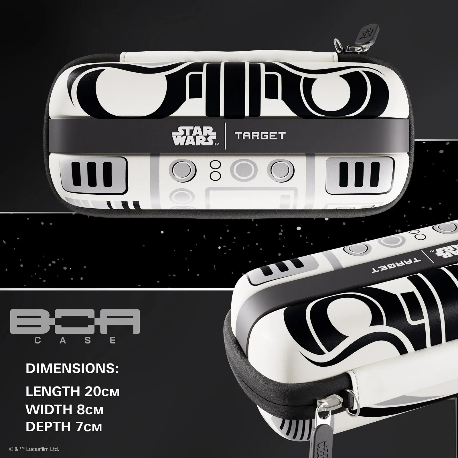 TARGET STAR WARS STORMTROOPER BOA CASE