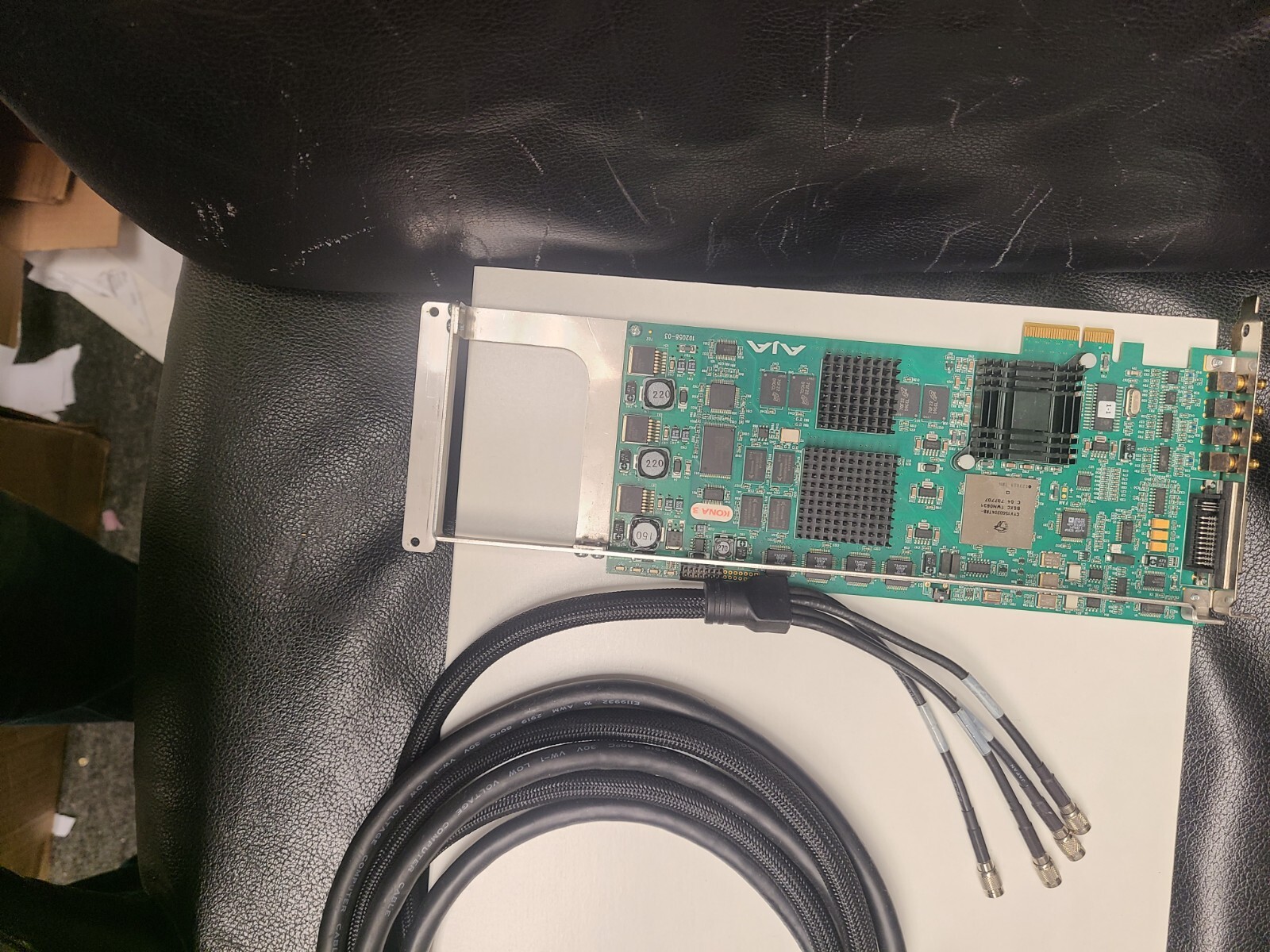 AJA KONA 3 CARD including K3-BOX Breakout Box and Cable