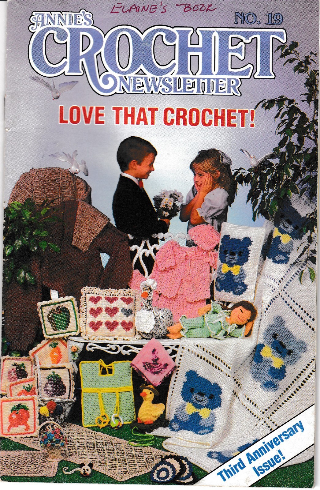 Annie's Crochet Newsletter Magazine | January-February 1986 No. 19