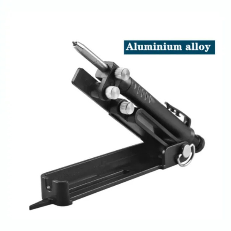Multi-Function Scribing Ruler Contour Gauge Scribe Compass Carpentry Graffiti Li