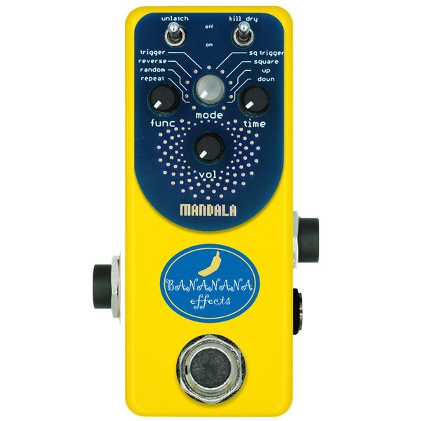 Bananana Mandala Glitch Pedal Innovative Effects Perfect Circuit New
