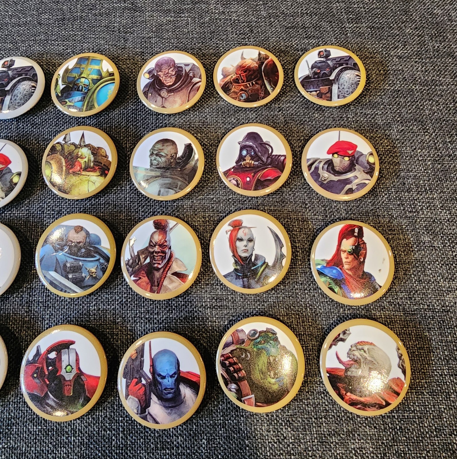 Warhammer Kill Team: Organized Play Complete Pin/Badge Collection