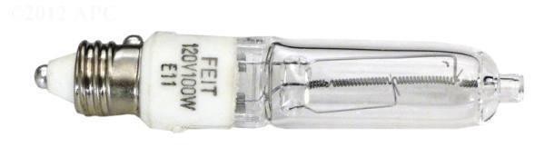 100W 120V Quartz Halogen bulb screw-in