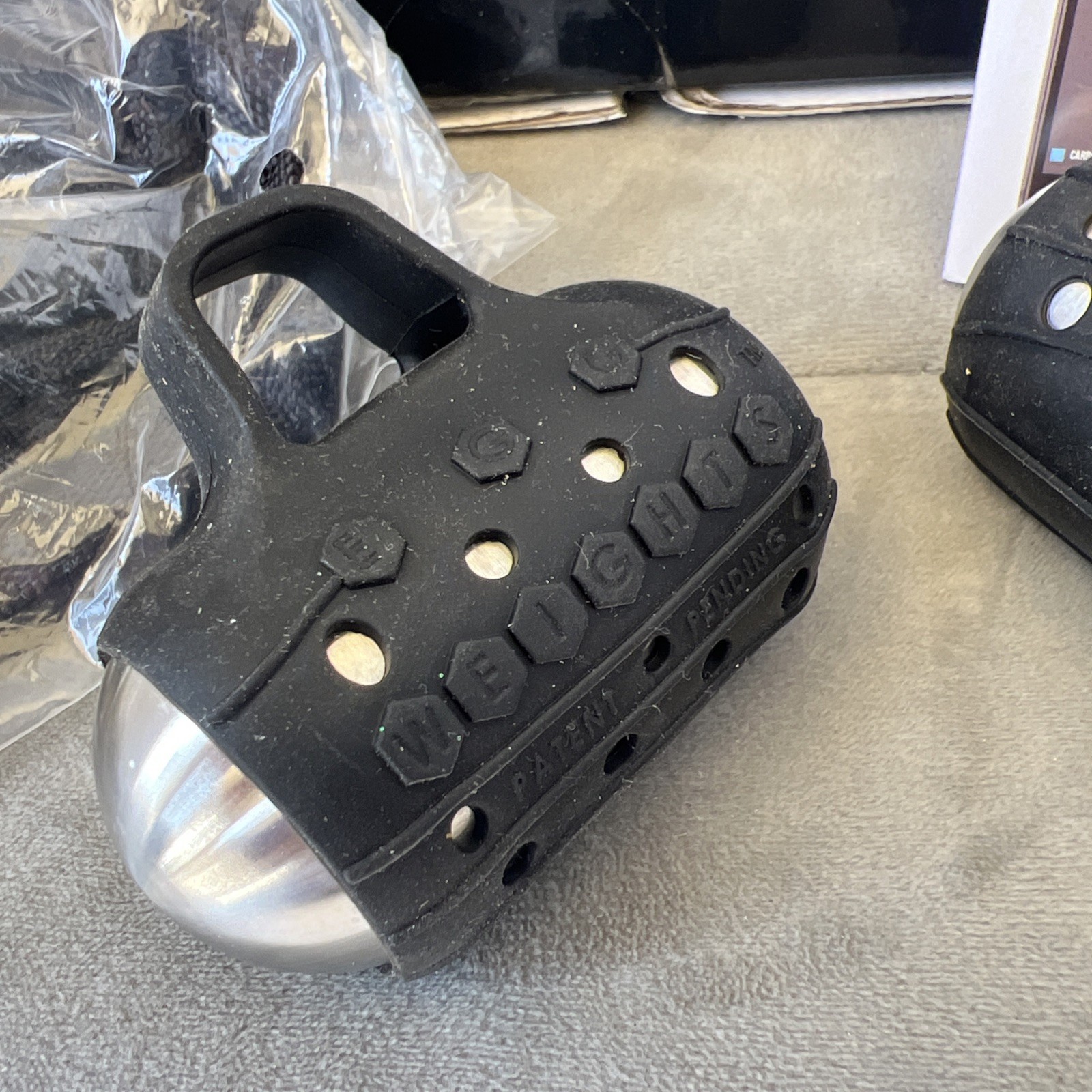 Egg Weights Cardio Max – 3 lb Set (1.5 lb Each) with Black Case (READ)