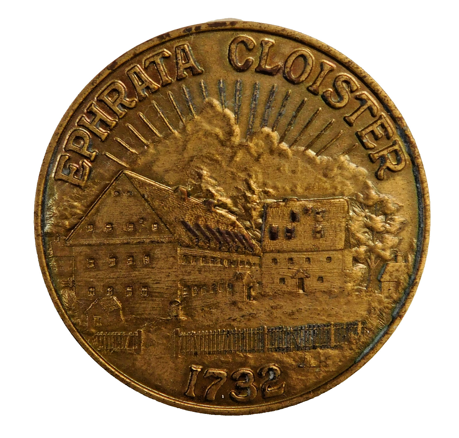 Vintage 1732-1969 Ephrata Pa. Cloister Coin Club Urbette und Hohe