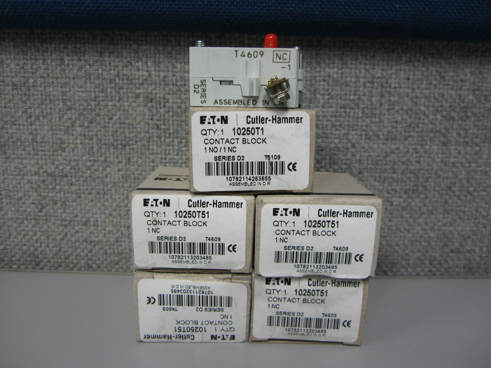 Eaton 10250T53 Contact Block Lot of 5