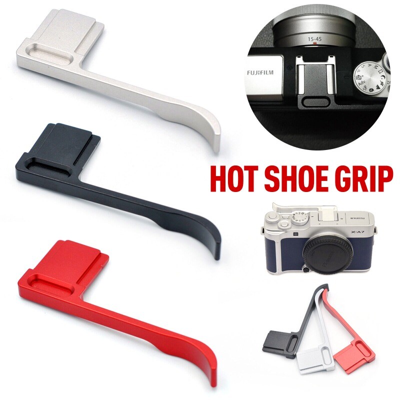 For Panasonic GX85 GX80 LX100 Aluminum Metal Thumbs up Hot Shoe Grip 2024 NEW