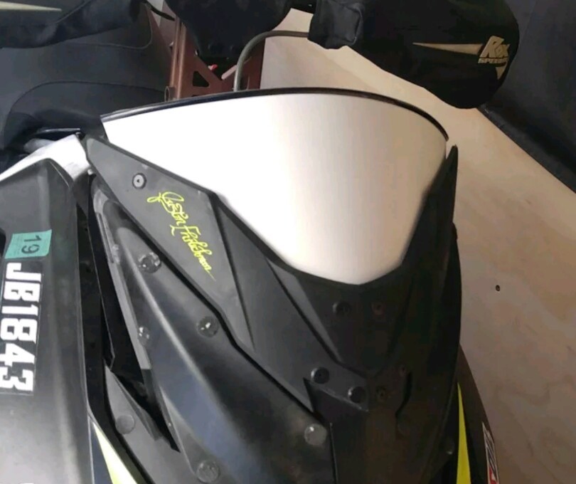 Ultra Low Black Windshield (Available in 8 Colors) Fits Ski-Doo XM/XS 213 Parts