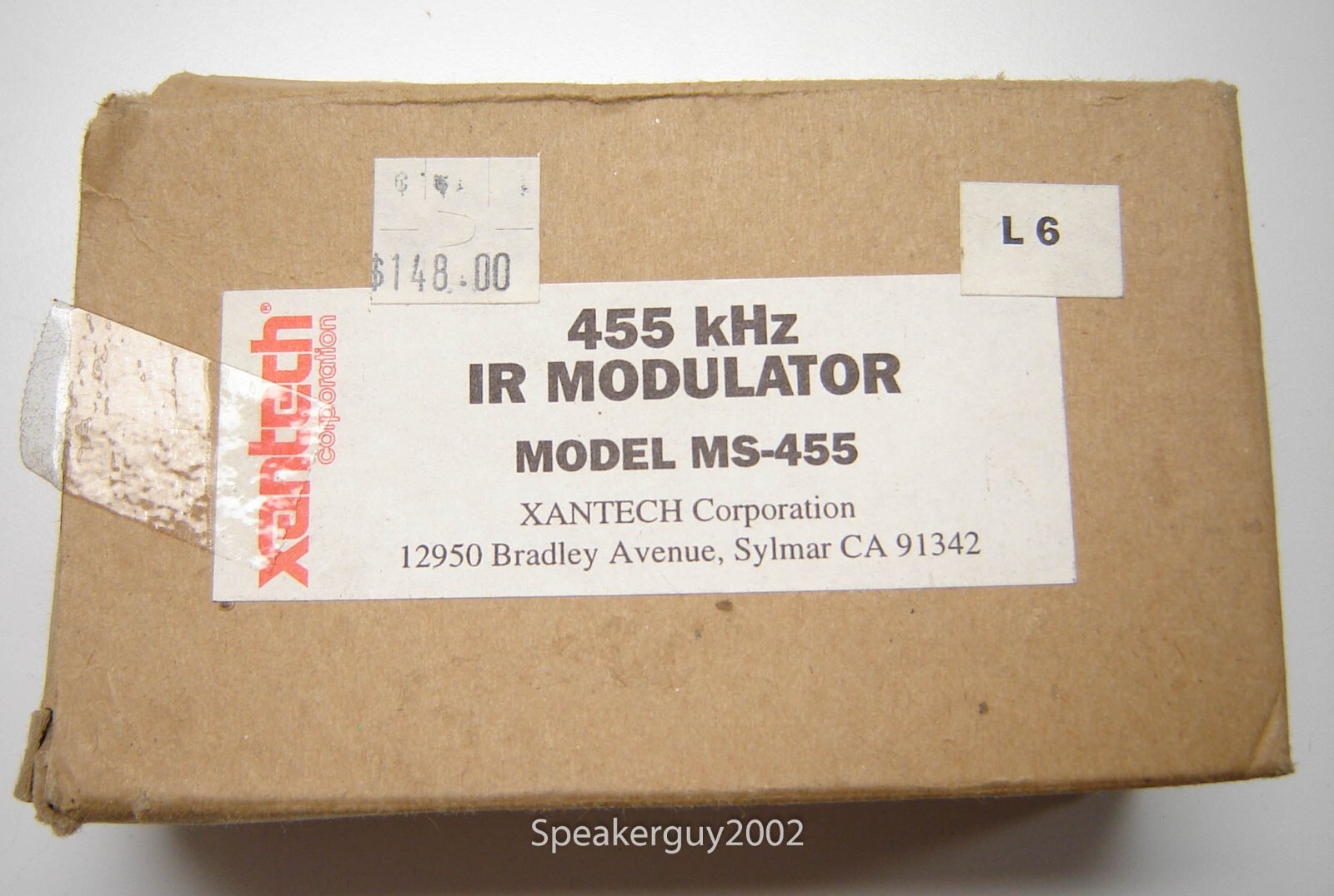 Xantech 455 KHz IR modulator / MS-455