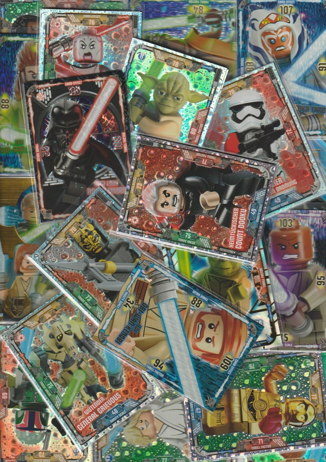 2018 Lego Star Wars Series 1 Blue Ocean Trading Card Collection