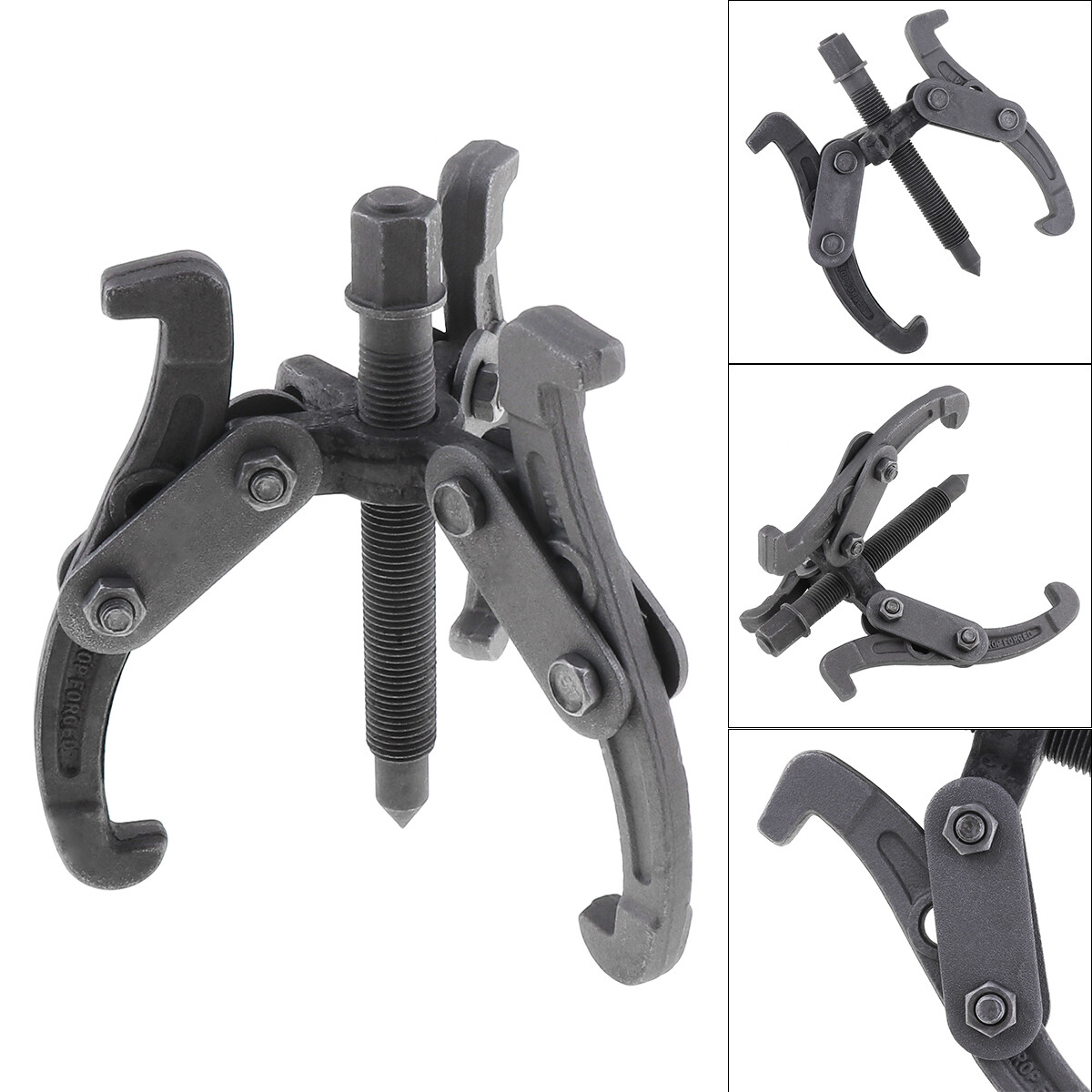 4-Inch 3-Jaw Gear Puller, Removal Tool for Gears, Pulleys Bearings and Flywheel