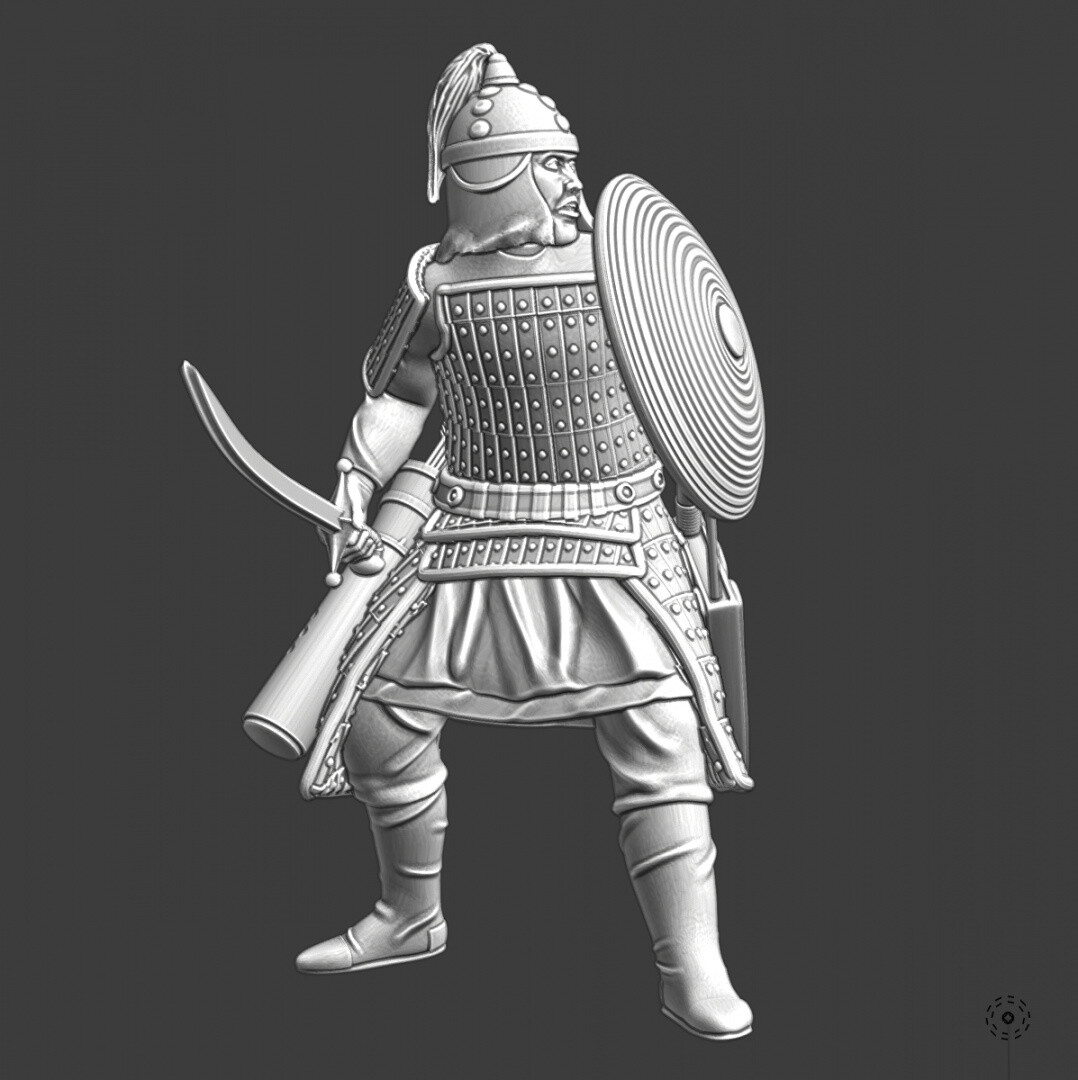 Northern Crusades Miniatures Medieval Mongol Steppe Warrior 28 32 35 40 50 54mm