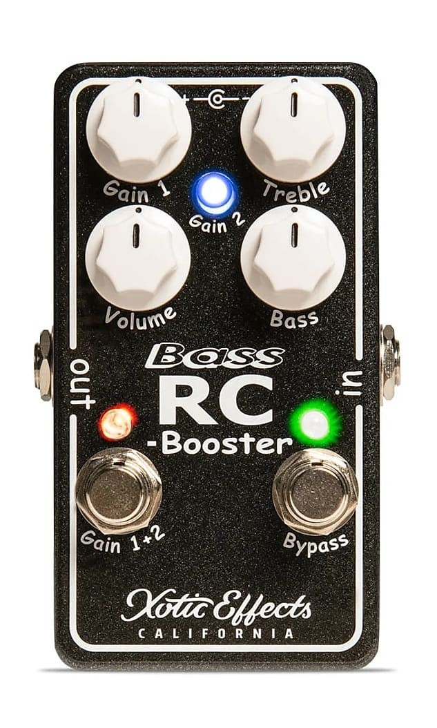 Xotic Bass RC Booster V2 BRAND NEW IN BOX W/ WARRANTY! FREE SHIPPING IN THE U.S.
