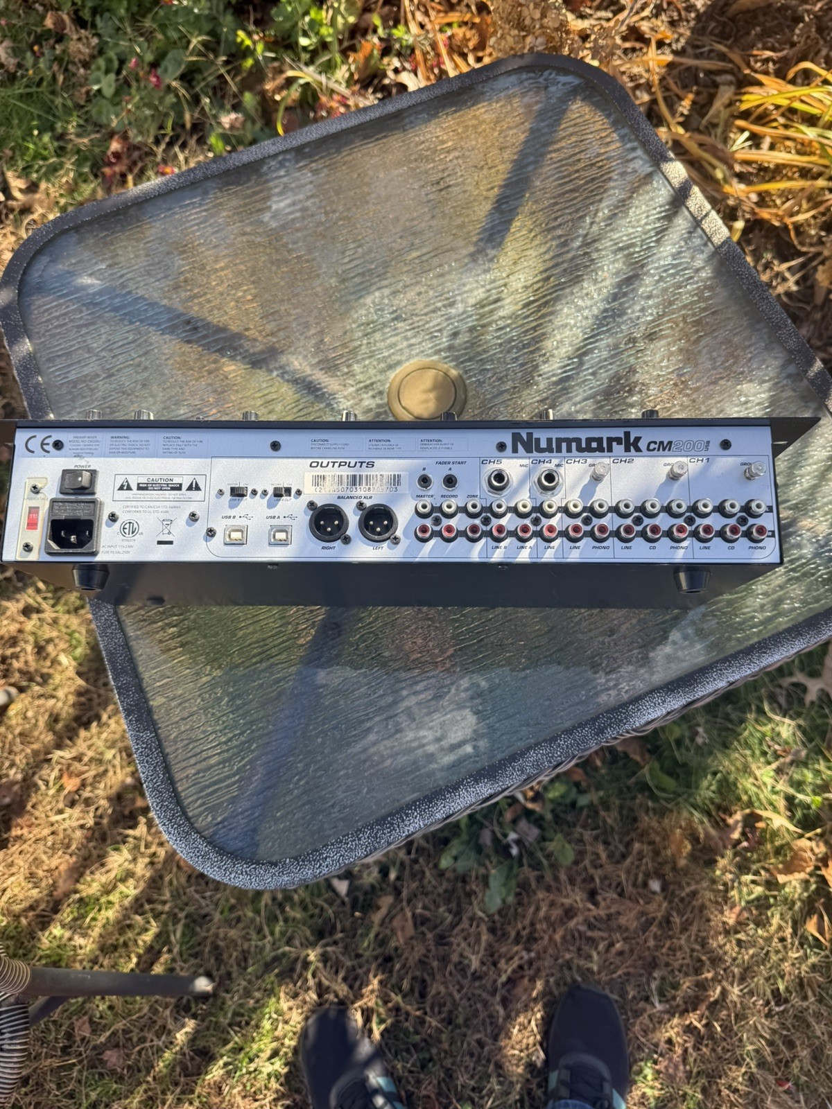 Numark CM200 DJ Microphone Mixer / Mixing Board