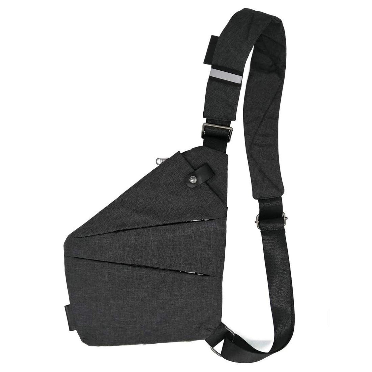 Hiking Sling Bag Anti-Thief Crossbody Personal Pocket Bag for Men Chest Bag T...