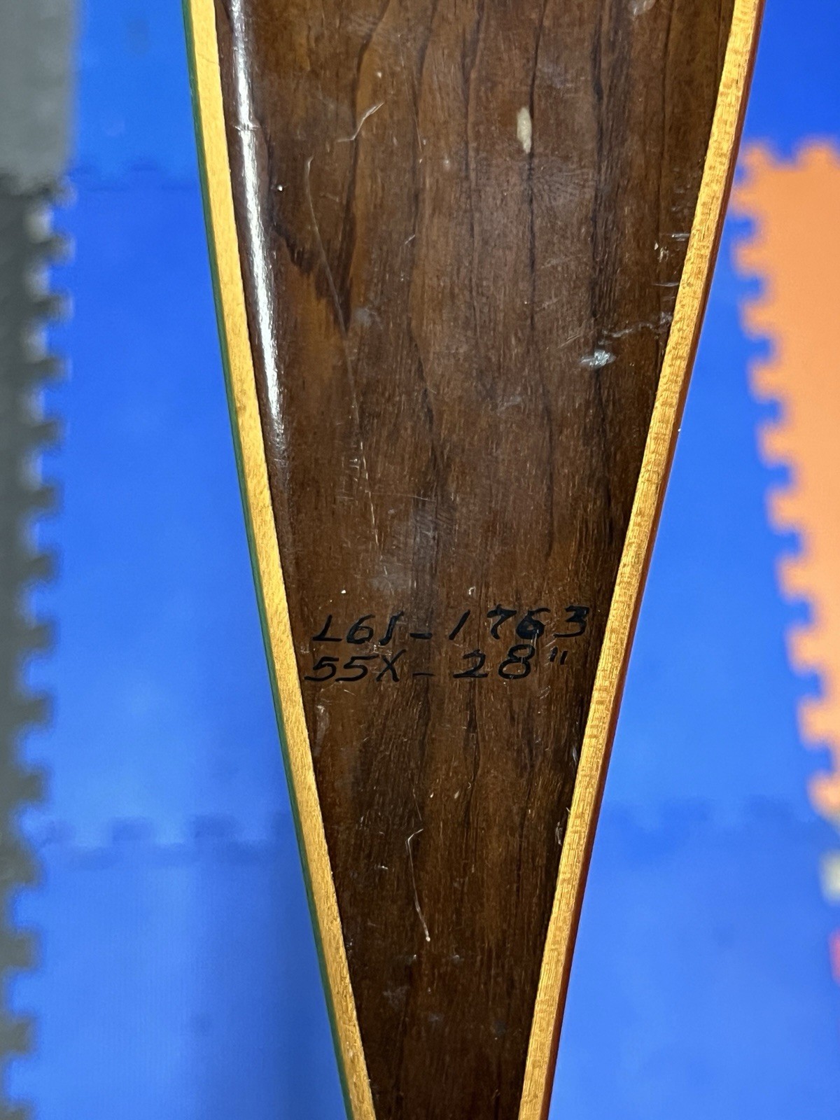 Vintage 62” Locksley Puma Hunting Recurve Bow 55#@28", Good Use Condition ￼