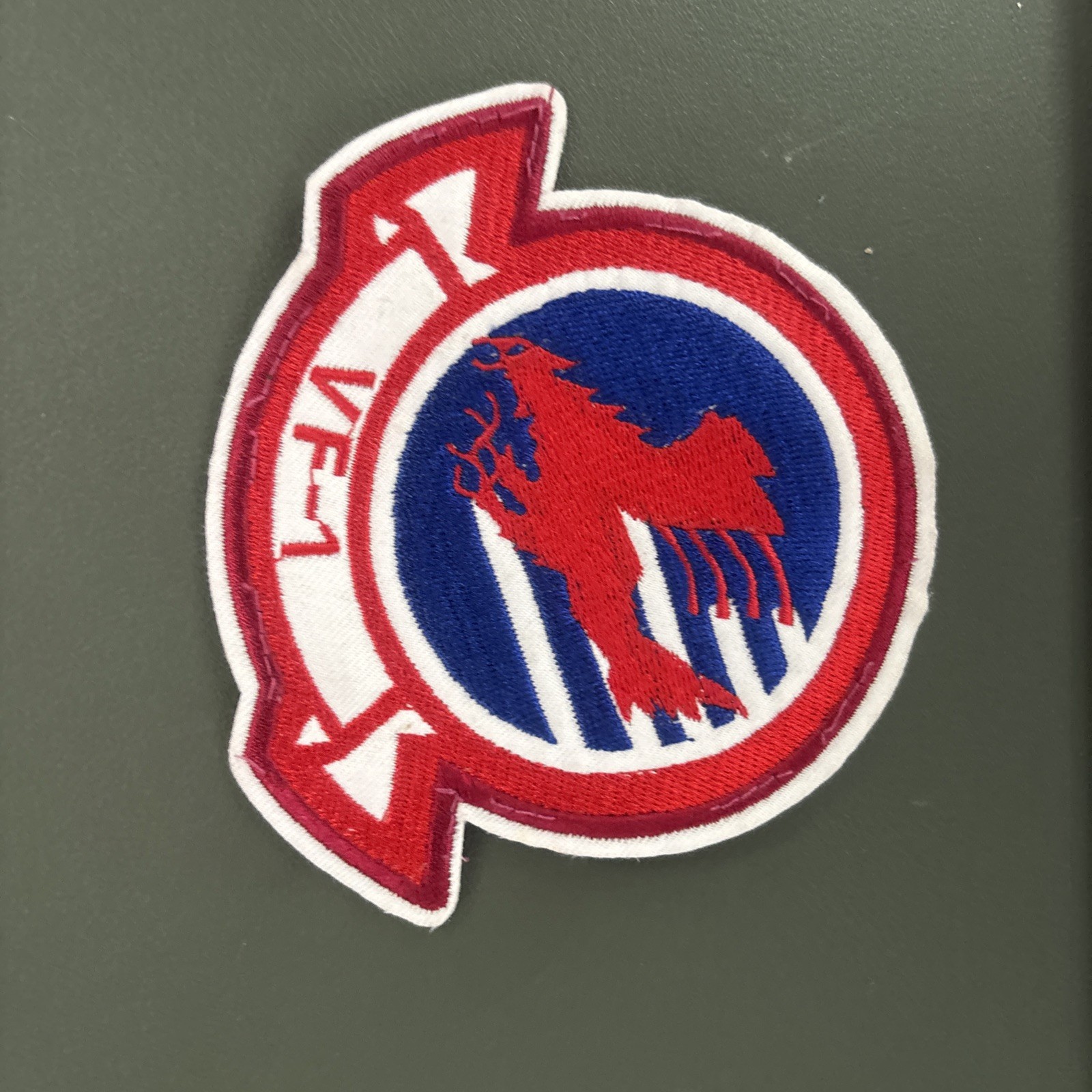 Top Gun Maverick VF-1 Fighter Squadron Embroidered Patch