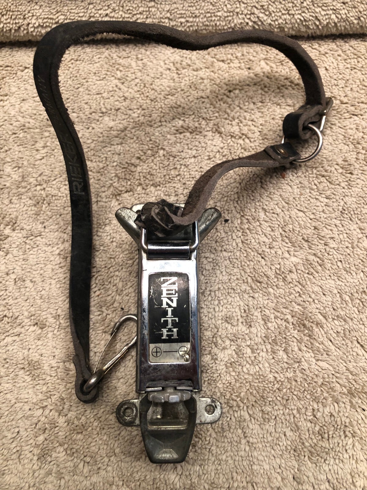 Vintage part - Ski buckle -Zenith Phanton & Rieker