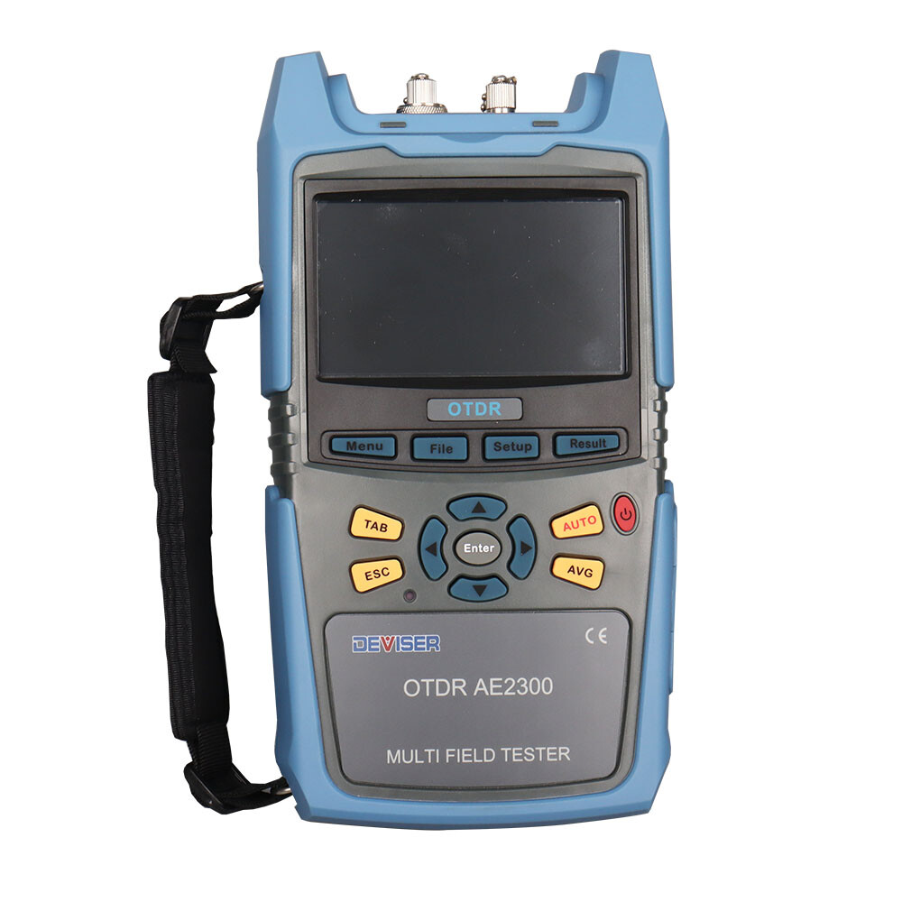 Professional Handheld Fiber Optic Tester Tool OTDR Meter Equal To EXFO OTDR