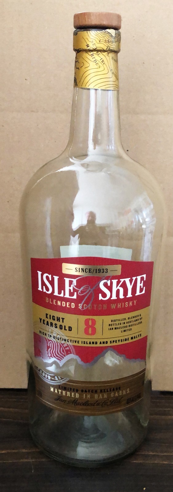 Isle of Skye 8 Years Blended Malt Scotch Whisky Bottle 1.75L