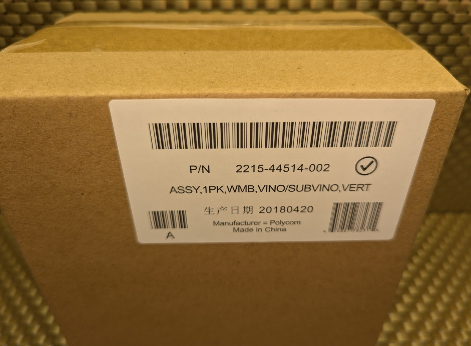 Polycom 2215-44514-002 Wall Mount Bracket