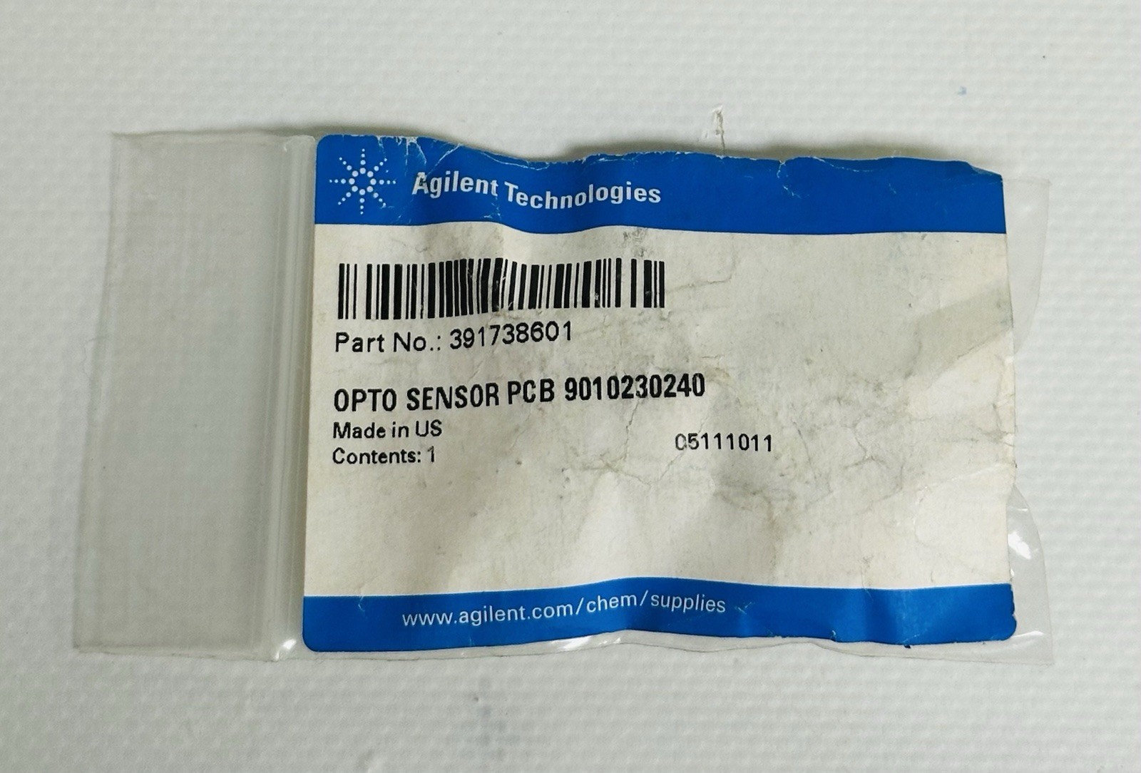 Agilent Technologies Part No: 391738601 Opto Sensor PCB 
