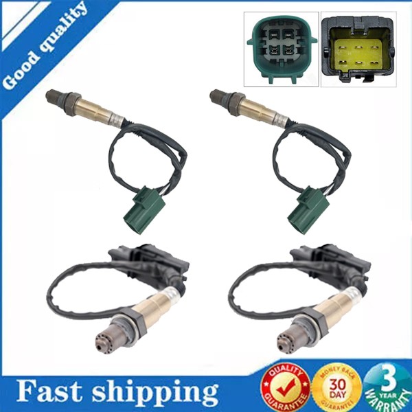 4PCS Oxygen Sensor Pack For Nissan Armada 5.6L V8 2005 2006 Upstream&Downstream
