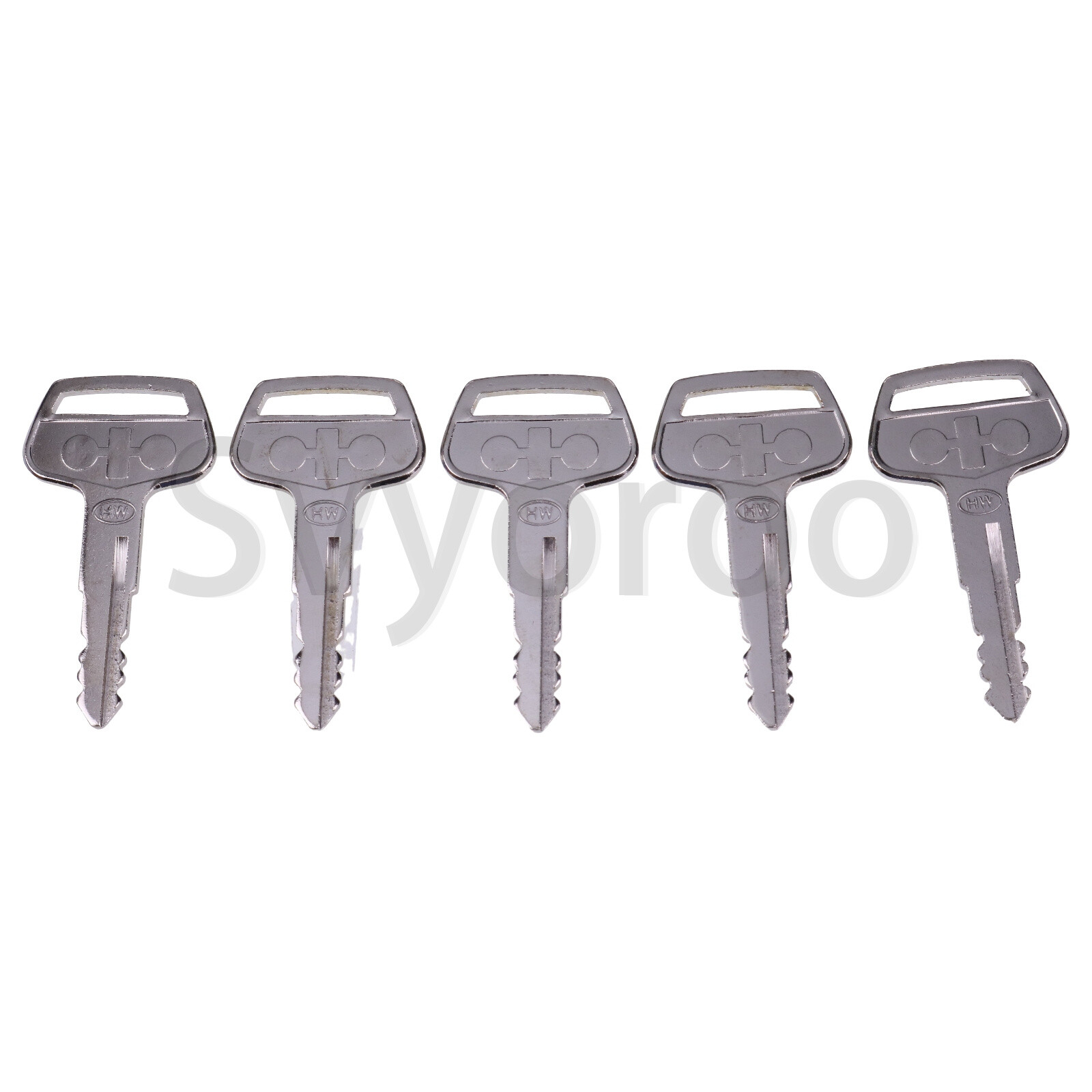 (5) Heavy Equipment Keys for Excavator Dozer Loader # 787 for Komatsu Ignition