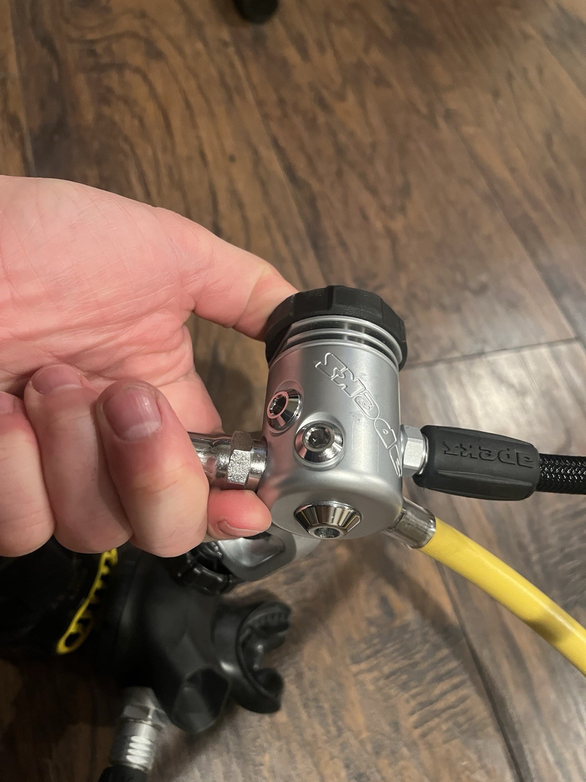 Apeks Xl4 Regulator Setup + SPG