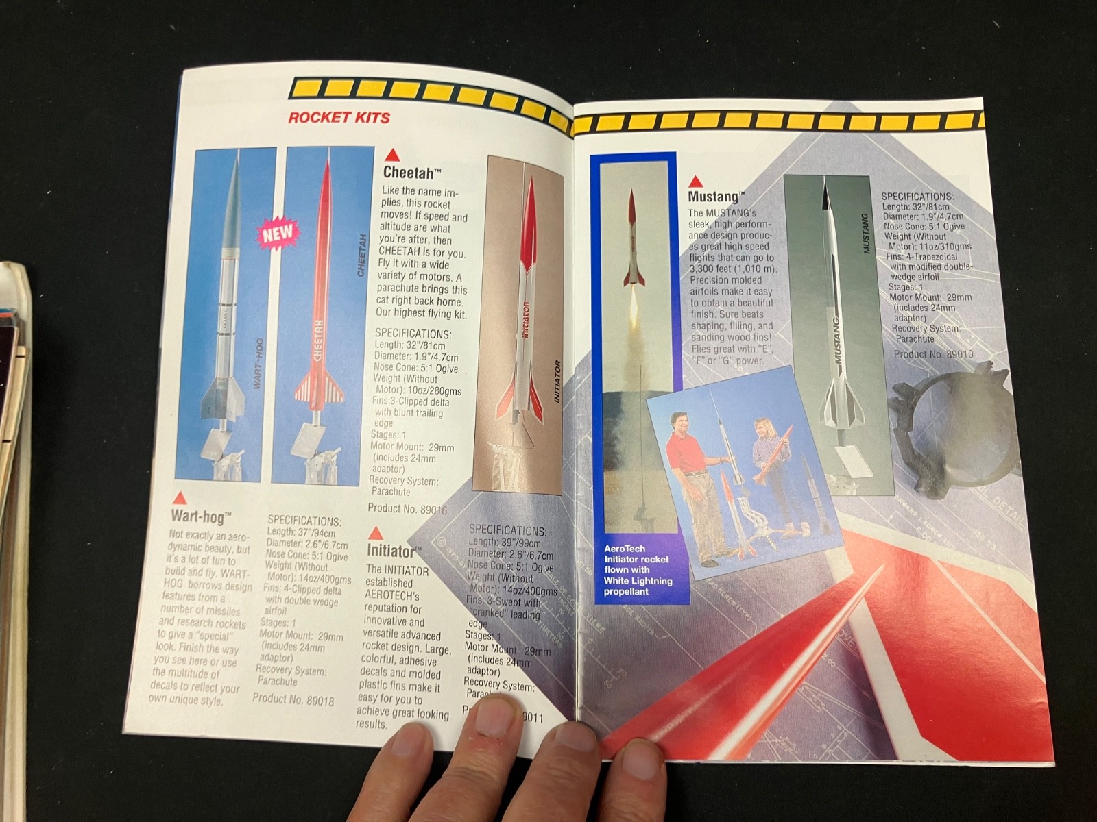 Aerotech 1992 Model Rocketry Catalog
