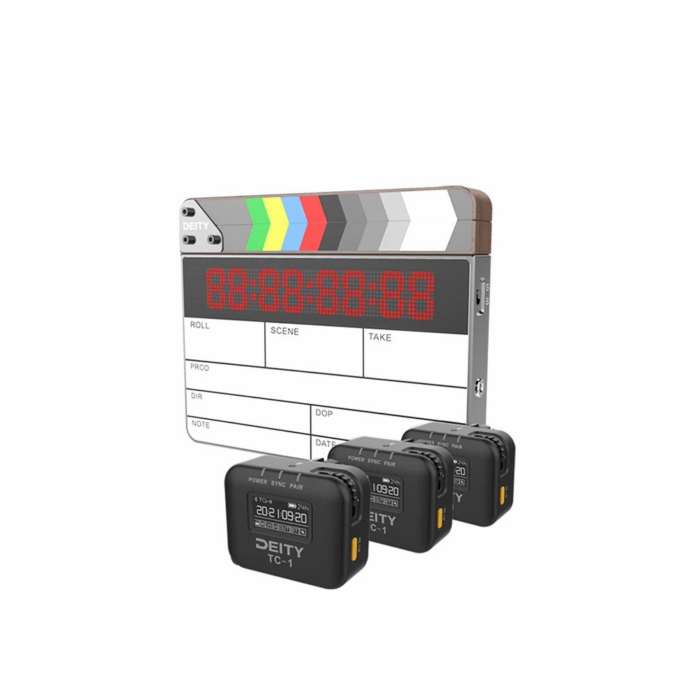 Deity TC-SL1 Timecode Slate + TC-1, 3-Pack, Brand New Sealed