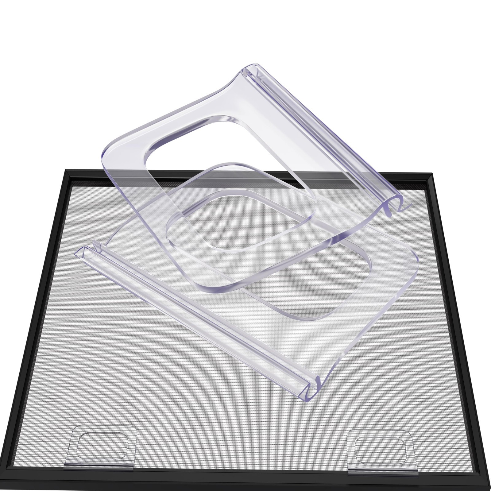 Universal Clear Window Screen Pull Tabs - 20 Pack, Durable Weather-Resistant Lif