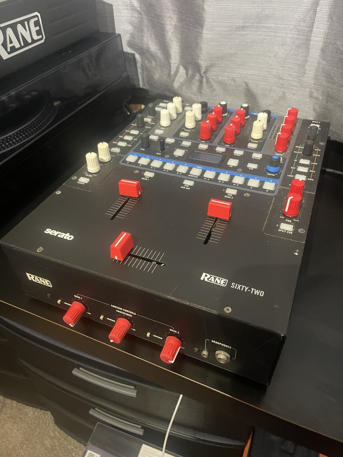 Rane 62 mixer w/Dust cover.