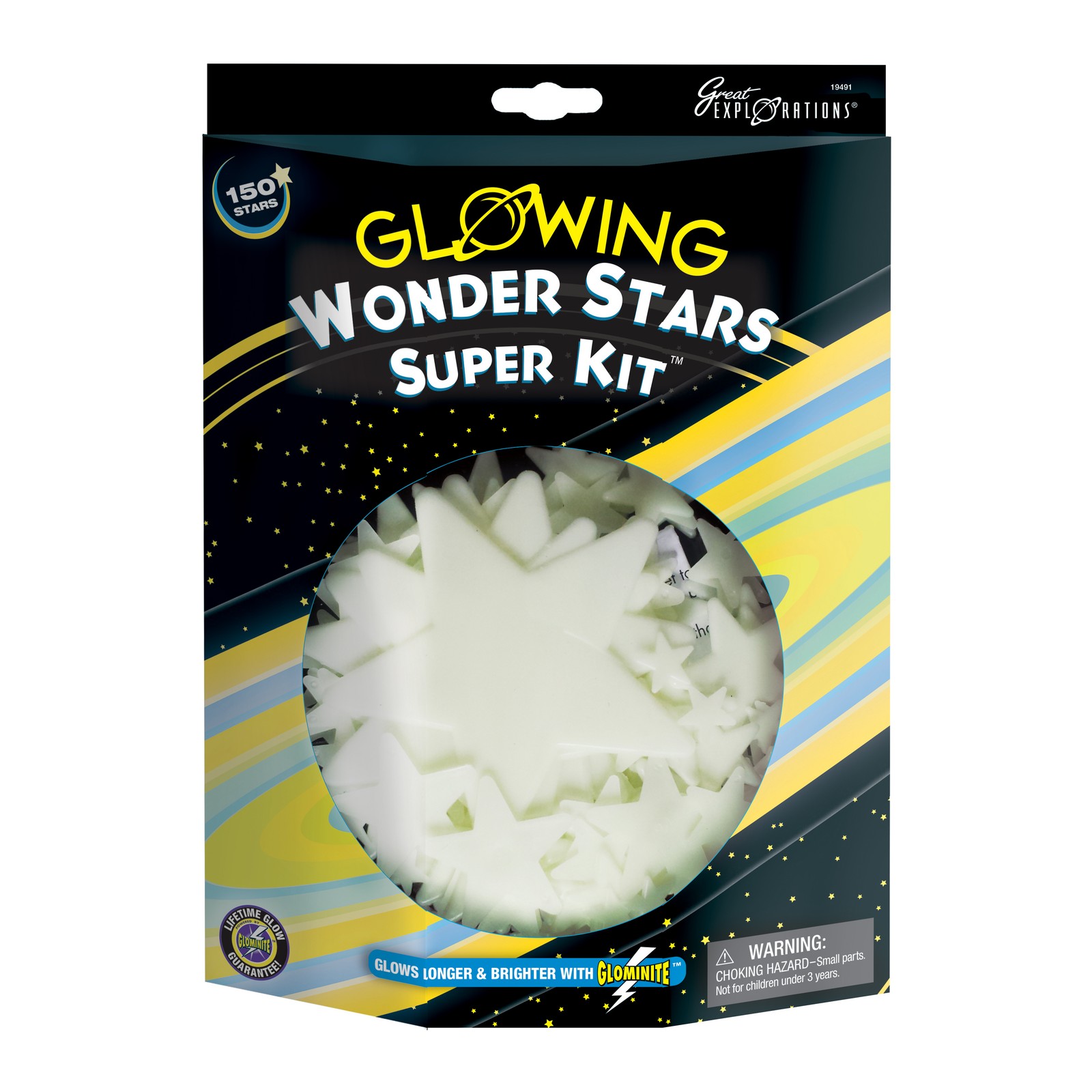 New - Great Explorations Glowing Wonder Stars Super Kit - Ages 5+ | 1+ players