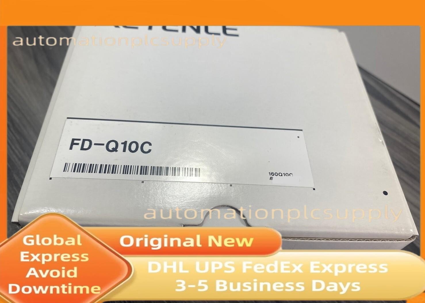 New Keyence FD-Q10C Clamp-on Digital Flow Sensor w/ Sensor Bracket 20-30VDC -USA