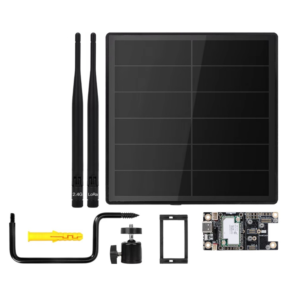 D5L Solar Node with 5V Solar Panel RAK19007 & RAK4631 WisBlock Integration1944