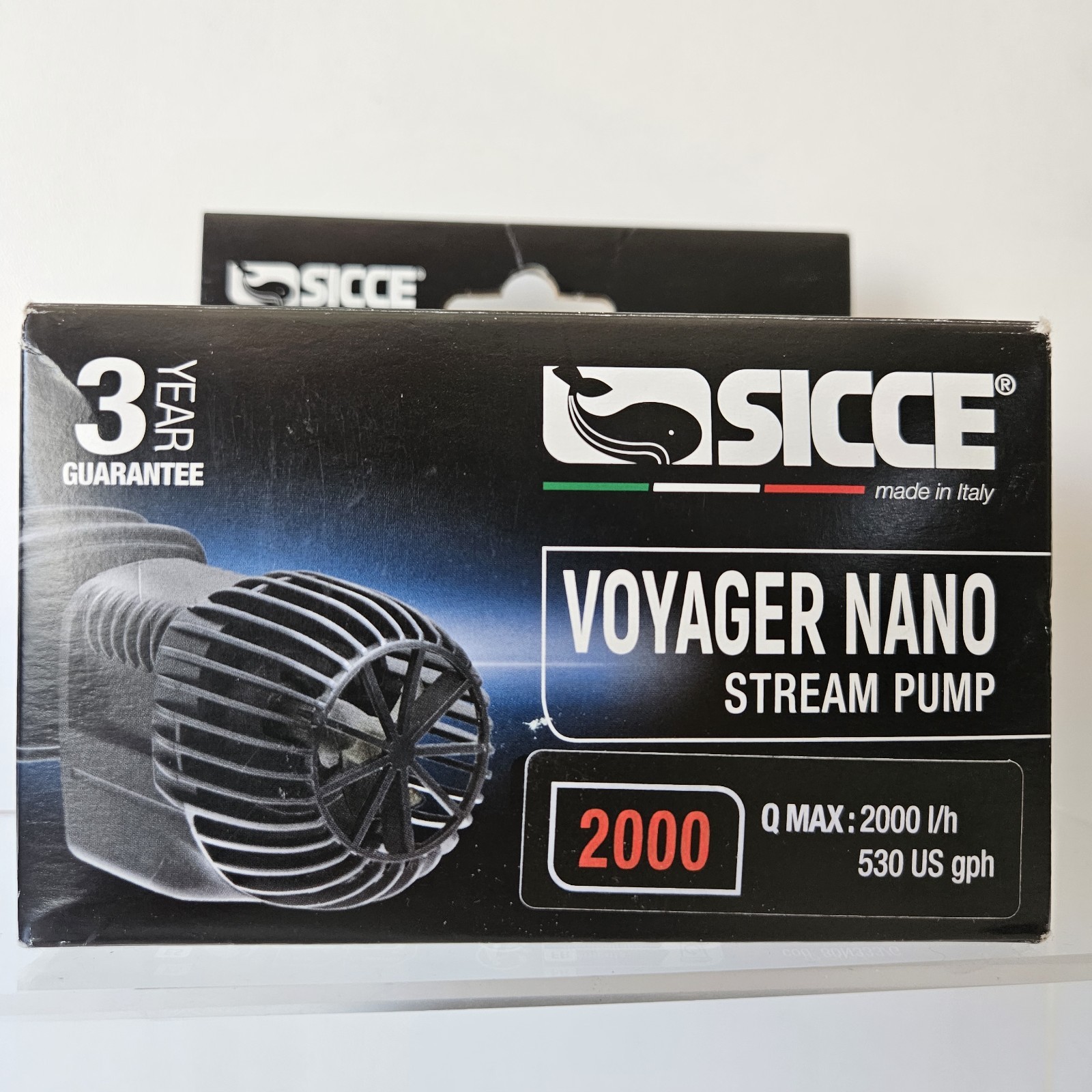 Sicce Voyager Nano Stream Pump 2000 Q Max 530 GPH  Circulation Water Pump