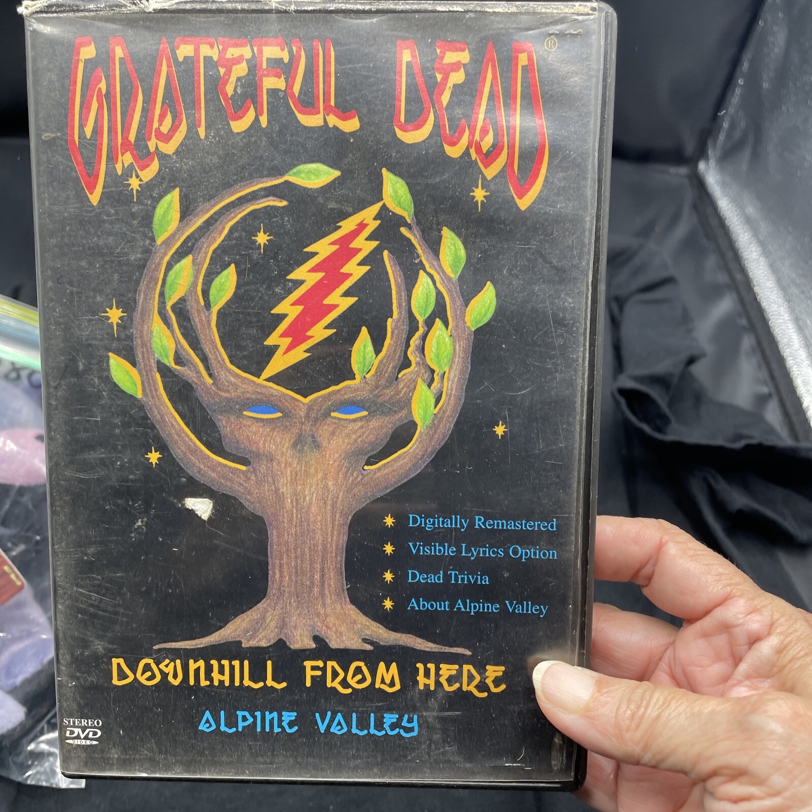 Grateful Dead Tshirt Bear DVD