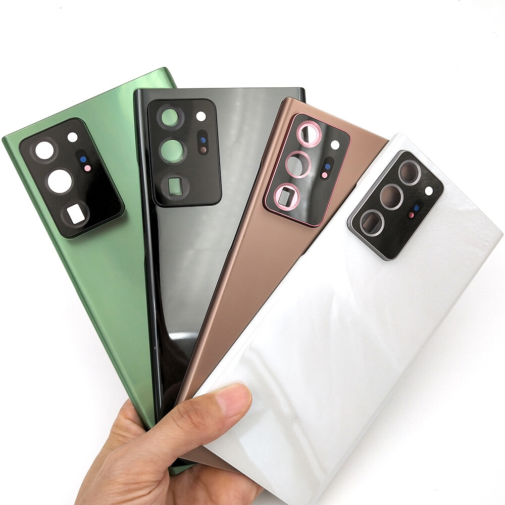 Battery Back Cover Glass w/Camera Lens For Samsung Galaxy Note20 Ultra N9860/