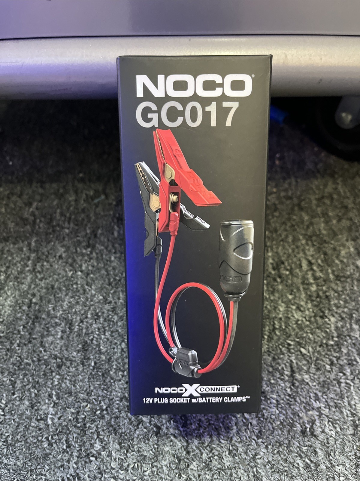 NOCO GC017 12V Plug Socket with Battery Clamps GC017--NOC