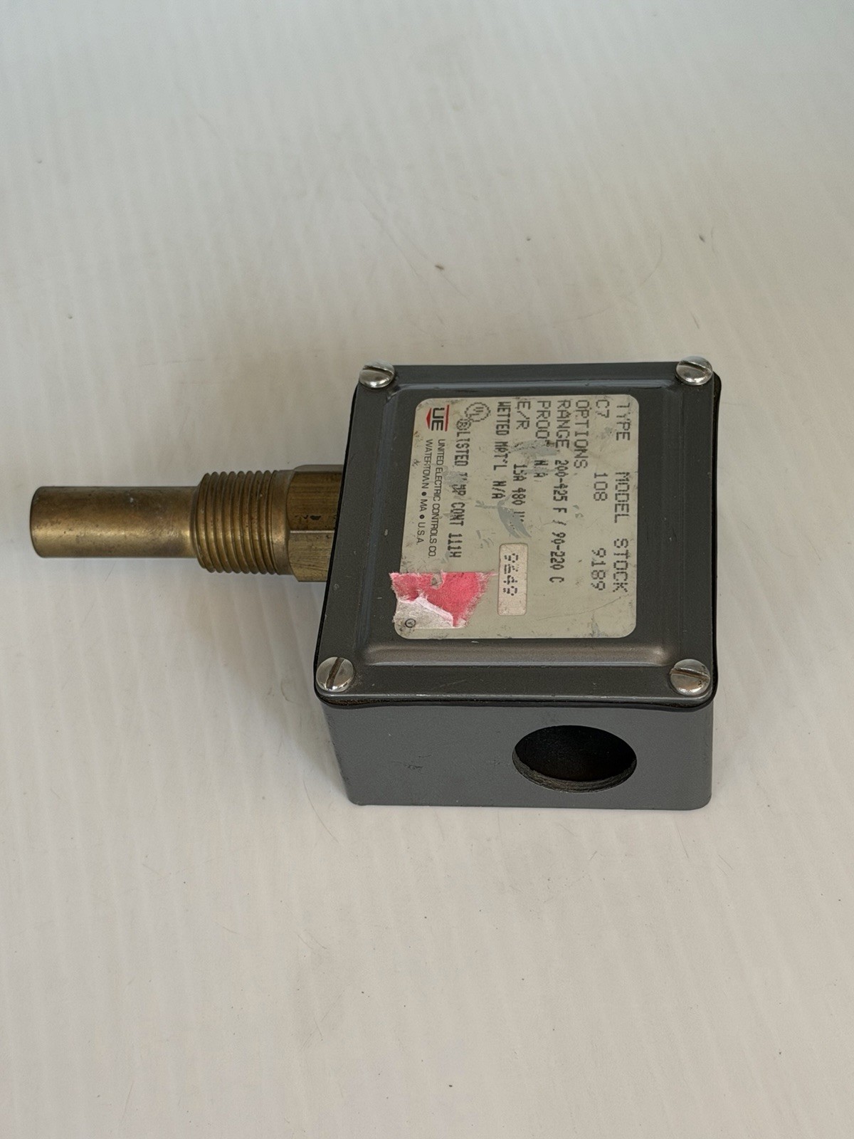 United Electric type C7 Model 108