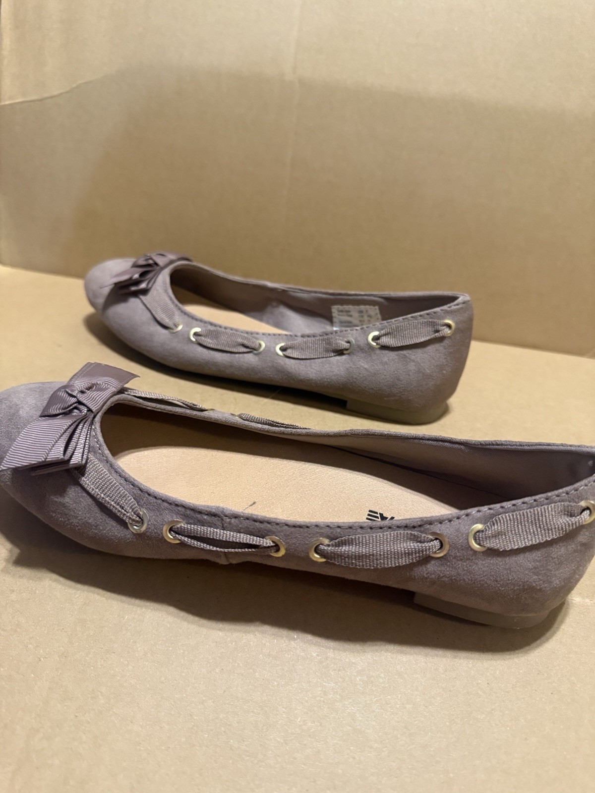 American Eagle Women's Becky Taupe Ballet Flat Shoes Size 7