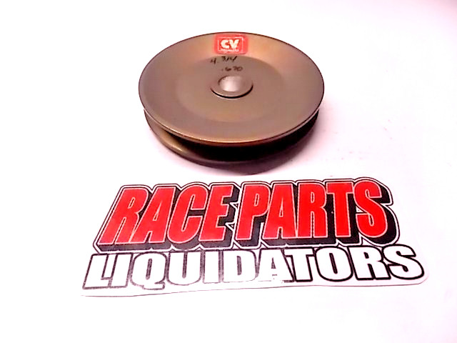 4.750 od V-Belt Alternator pulley .670 id race drag street 070226-40