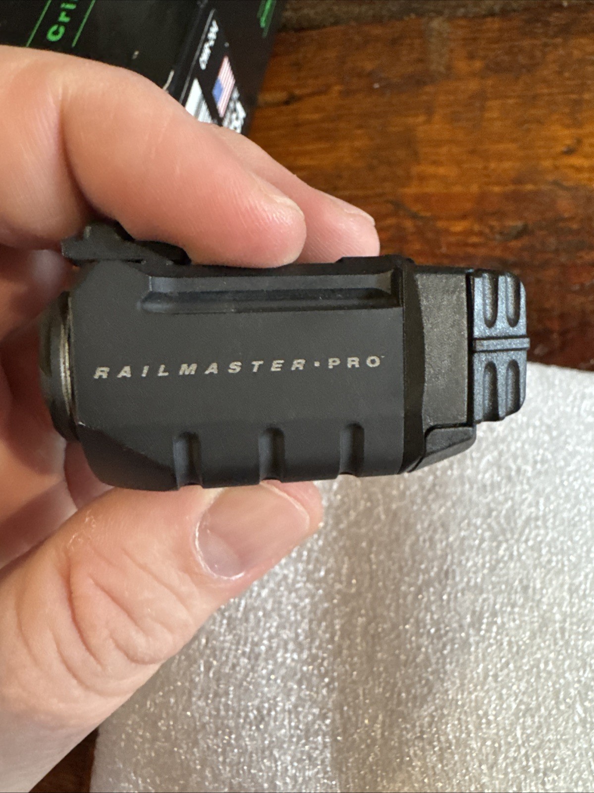 Crimson Trace Rail Master Pro CMR-204 Universal Green Laser & Tactical Light
