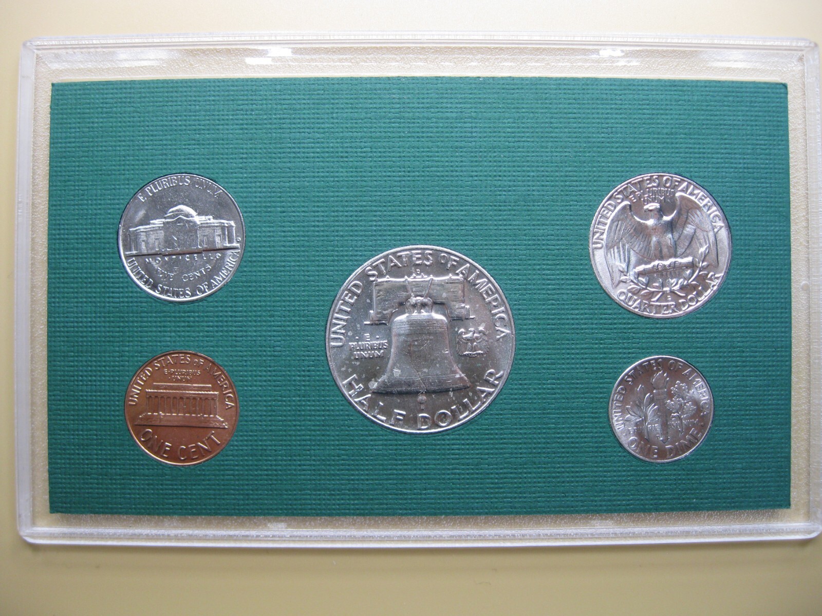 1963 D US Silver Mint Set Brilliant Uncirculated!