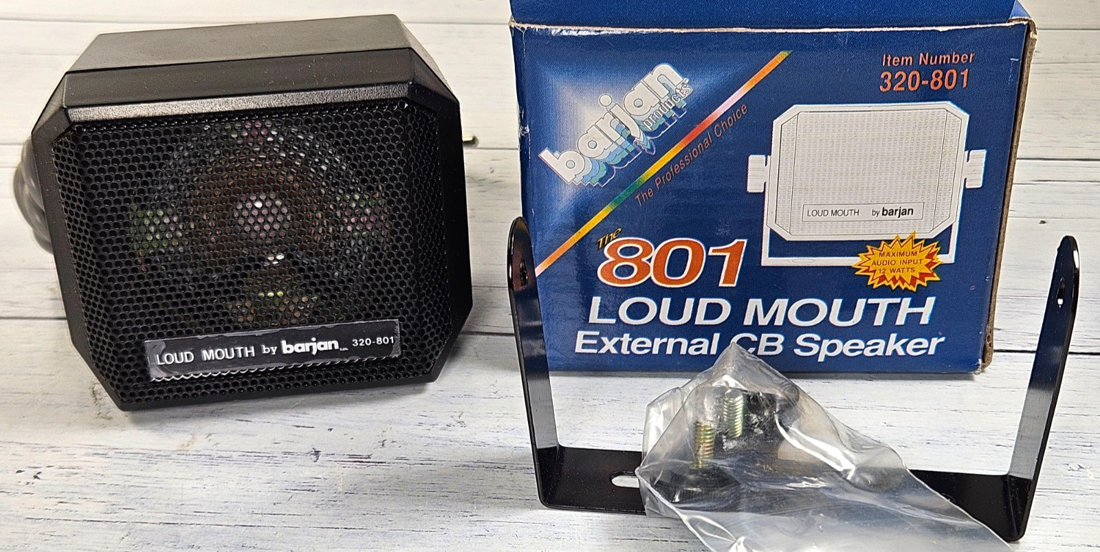 Barjan LOUD MOUTH External CB Speaker BARJAN The 801 CB Speaker 320-801