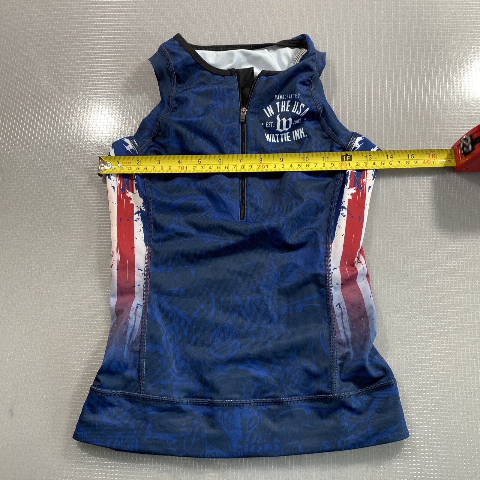 Wattie Ink Womens Size Xs XSmall Tri Triathlon Top (8852-70)